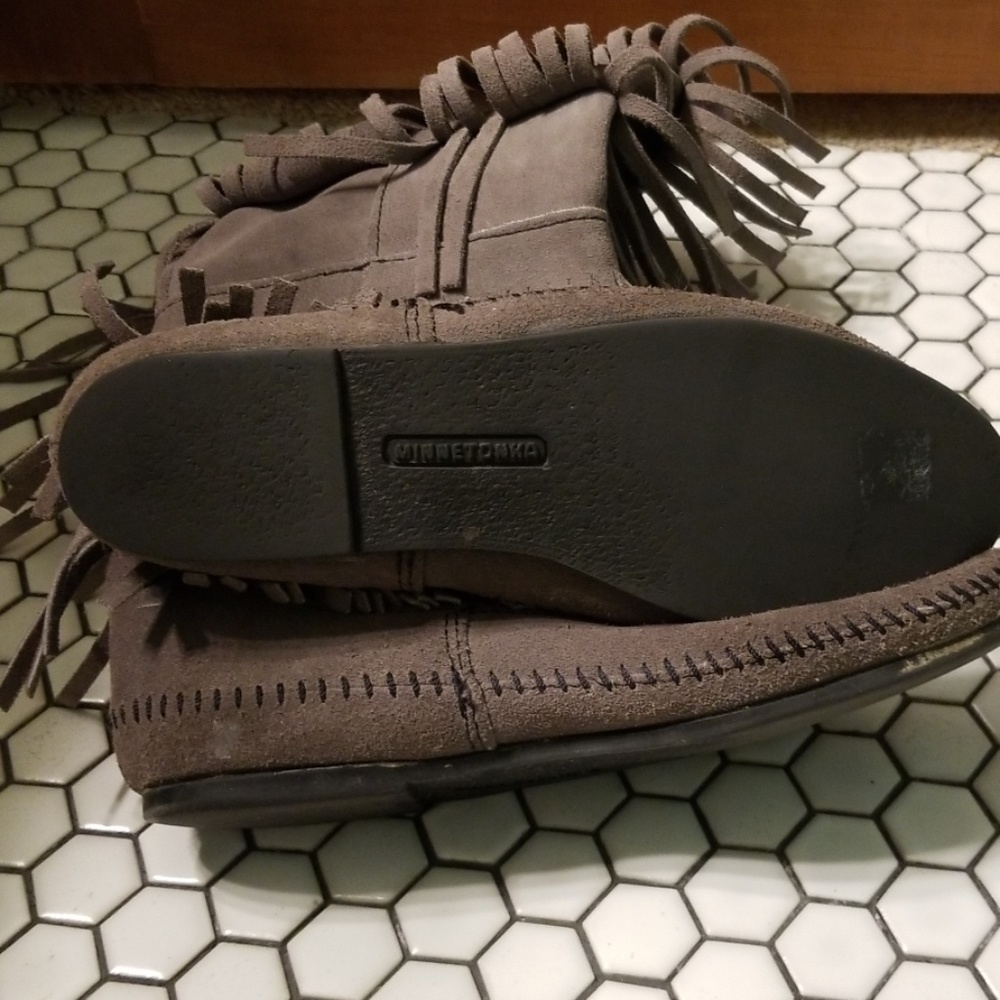 Minnetonka 3 Layer Fringe Boot - image 3